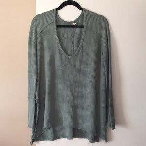 Sea Foam Green Free People Thermal Size M
